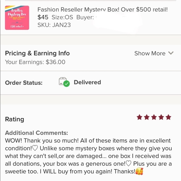 Fashion Reseller Mystery Box! Over $500 retail - Picture 2 of 11